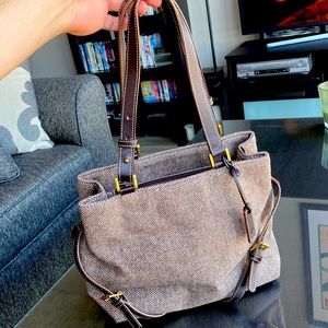 Lauren by Ralph Lauren Canvas Tote